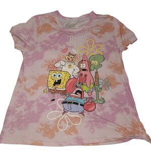 SpongeBob SquarePants Kids Tie-Dye T-Shirt